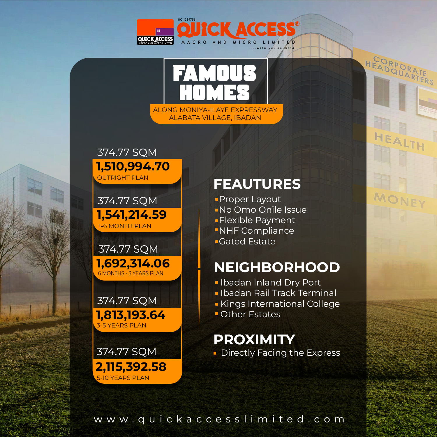 FAMOUS HOMES PLOT  32 (374.77 SQM)